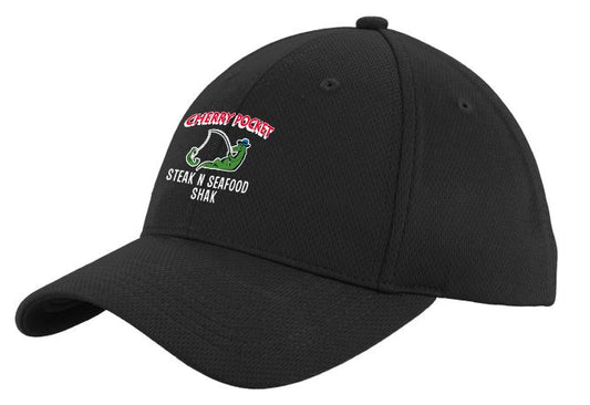 Cherry Pocket Hat - Youth Black