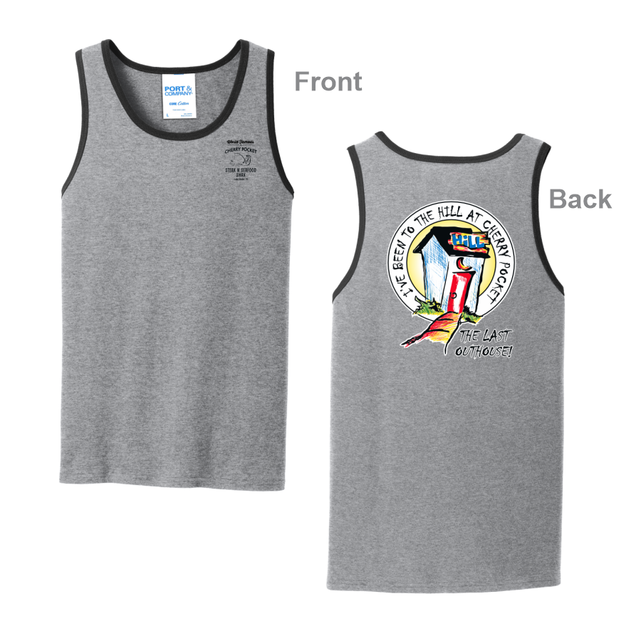 Unisex The Hill Tank - Left Chest & Back Imprint