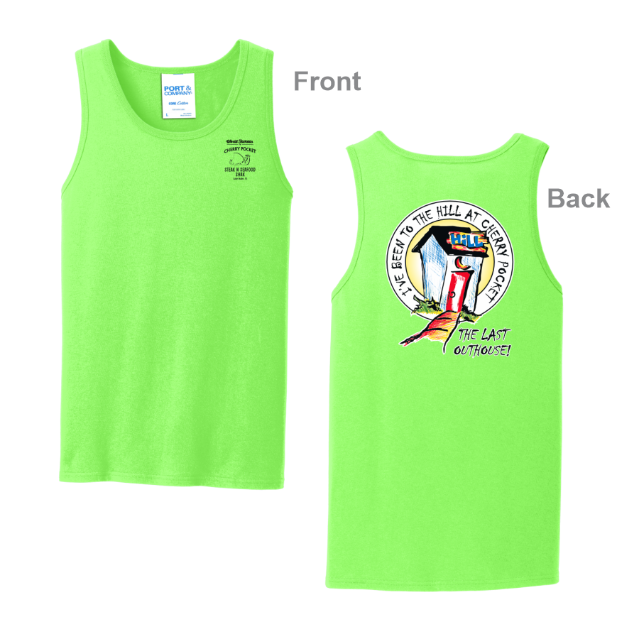 Unisex The Hill Tank - Left Chest & Back Imprint